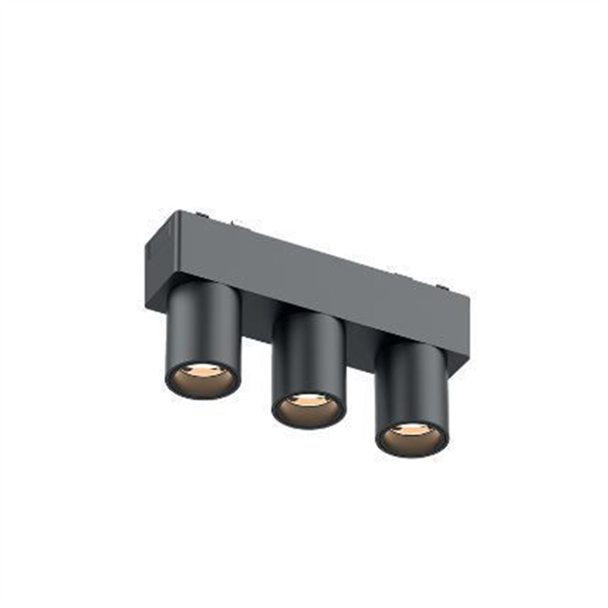 6W SLIM MAGNET ÜÇLÜ RAY SPOT 12,2CM  3000K IP20 1