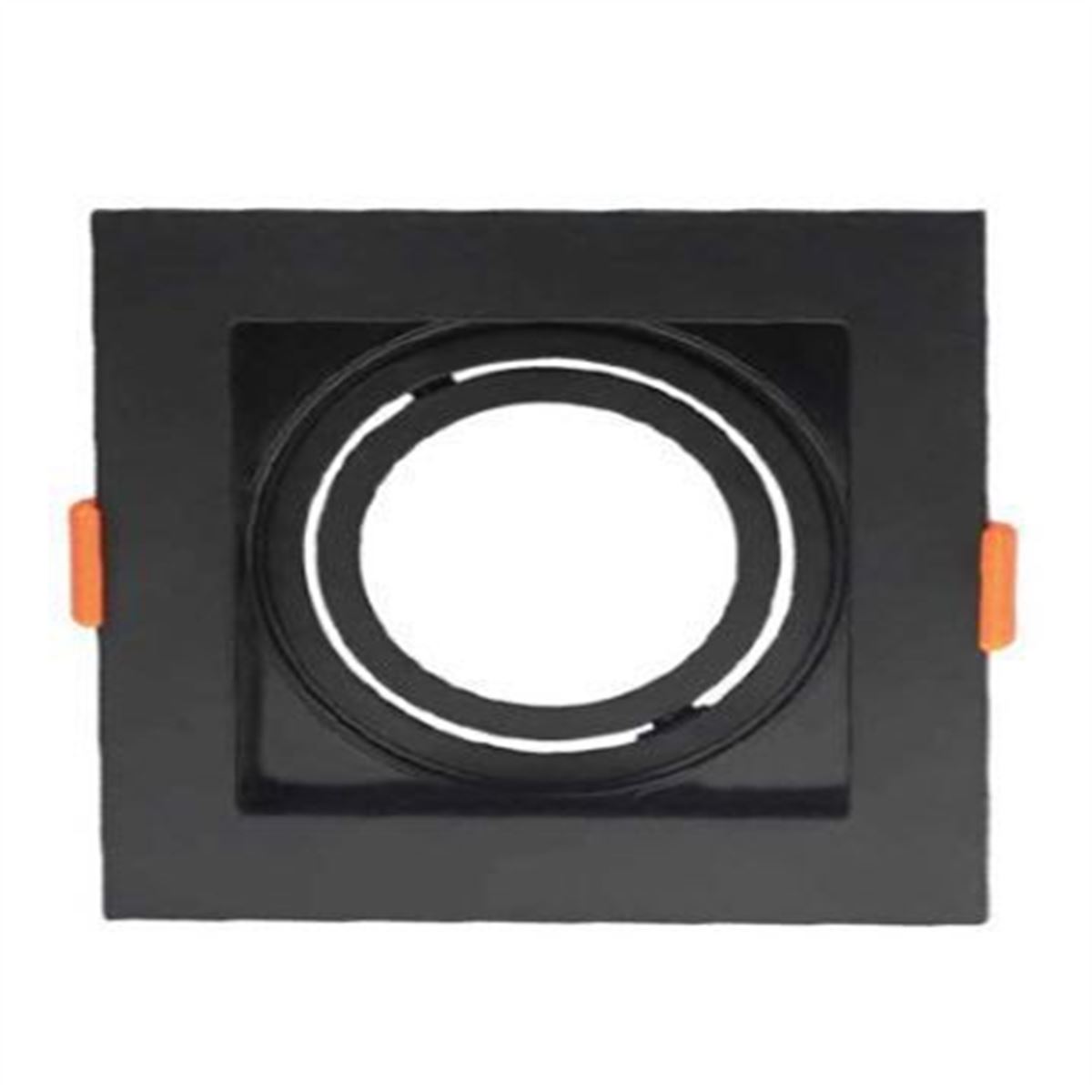 PC SİYAH SPOT ARMATÜR KARE 1