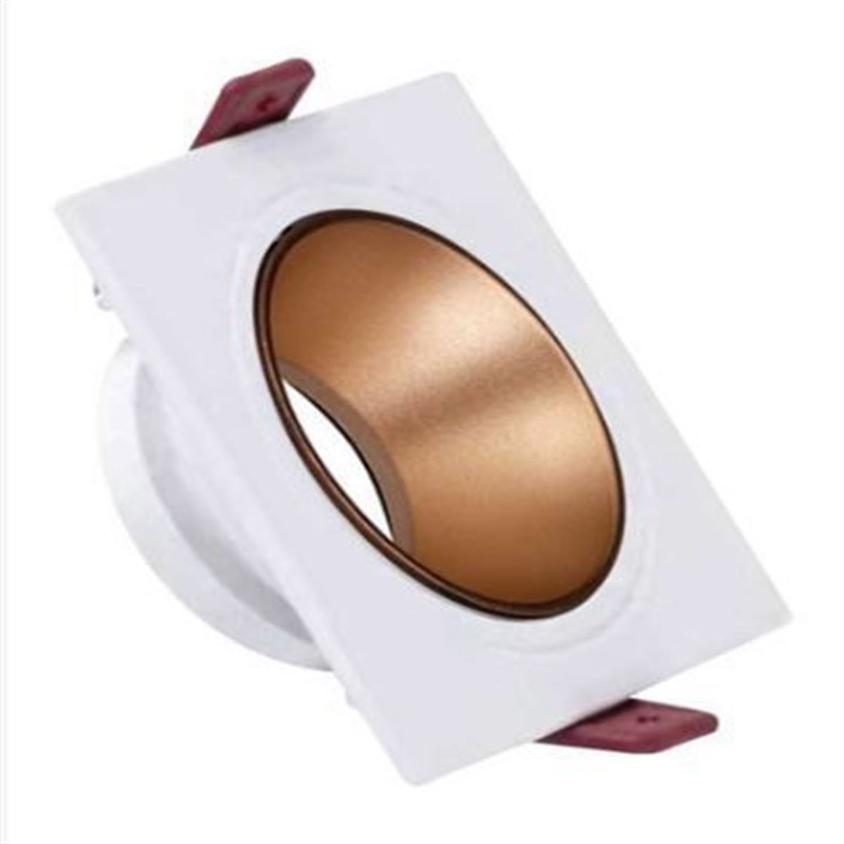 BEYAZ KARE ÇERÇEVE / SANDY ROSE GOLD REFLEKTÖR SIV 1