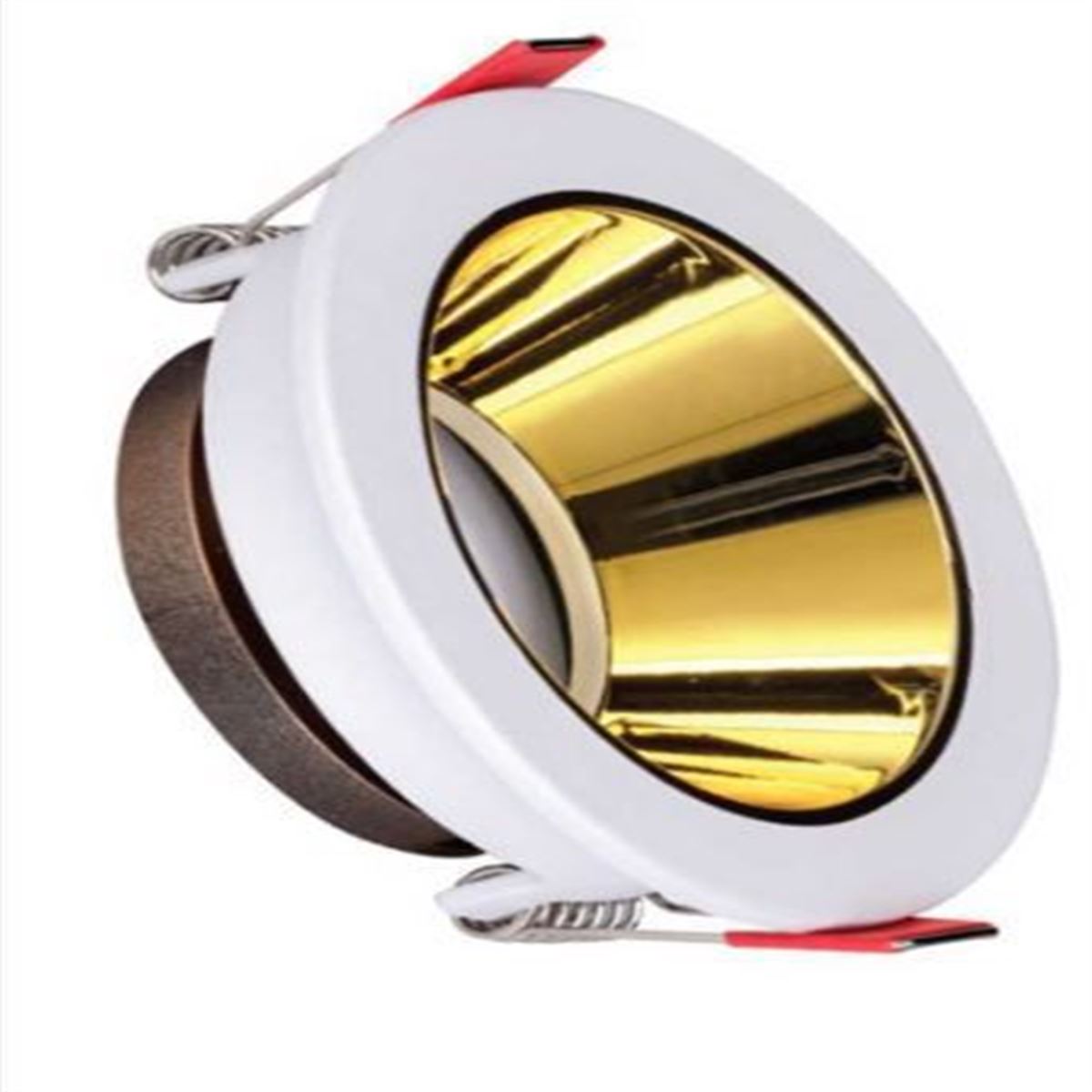 BEYAZ YUVARLAK ÇERÇEVE / GOLD REFLEKTÖR SIVA ALTI 1