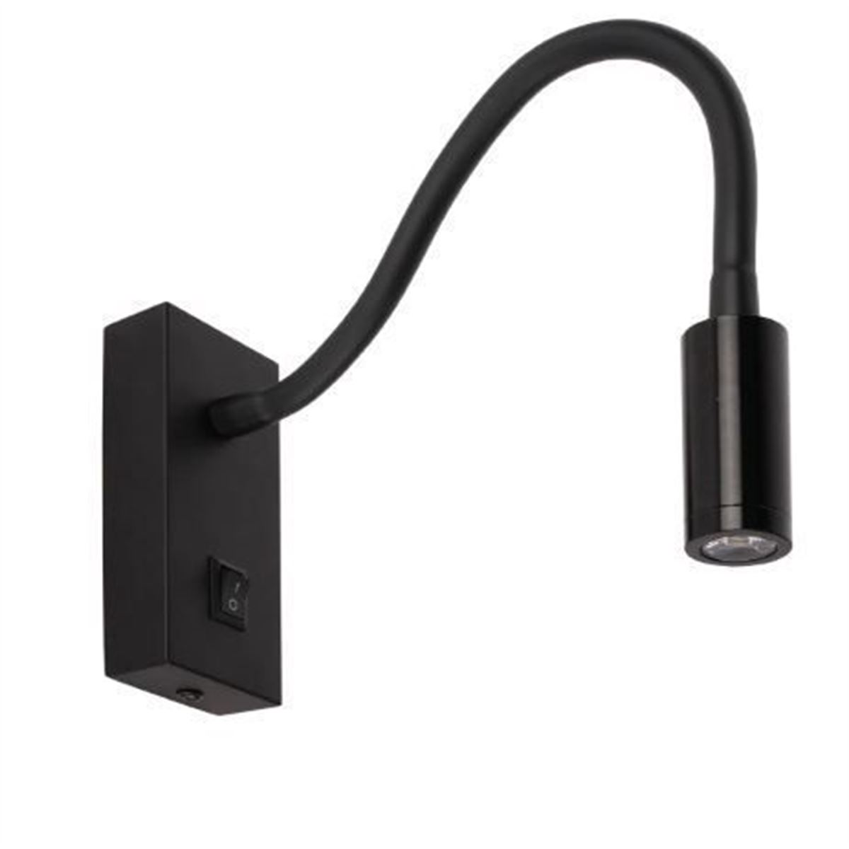 3W SİYAH 3000K  LED APLİK 1