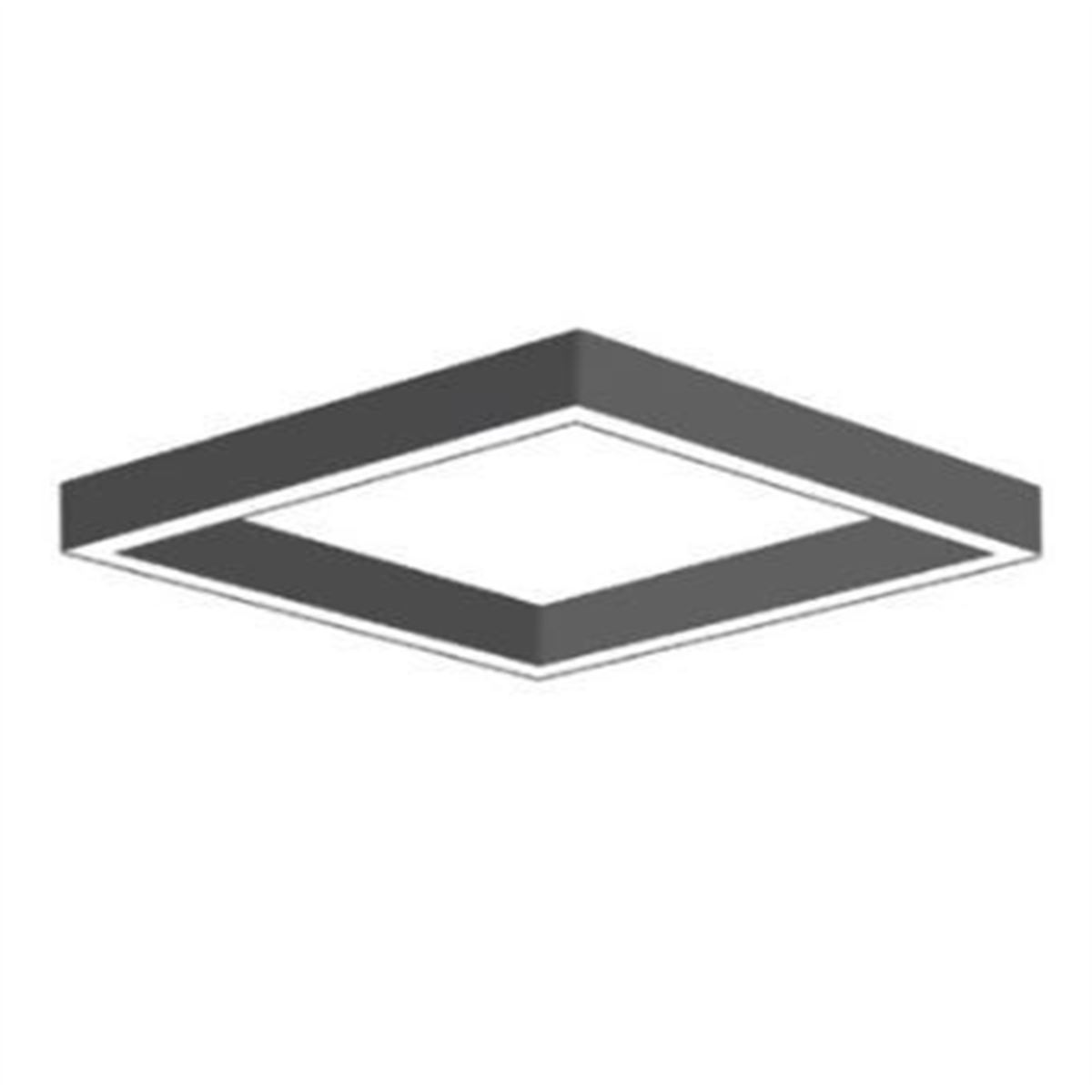 LED LINEAR ARMATUR 480X480MM KARE 3000K 55X76MM OS 1