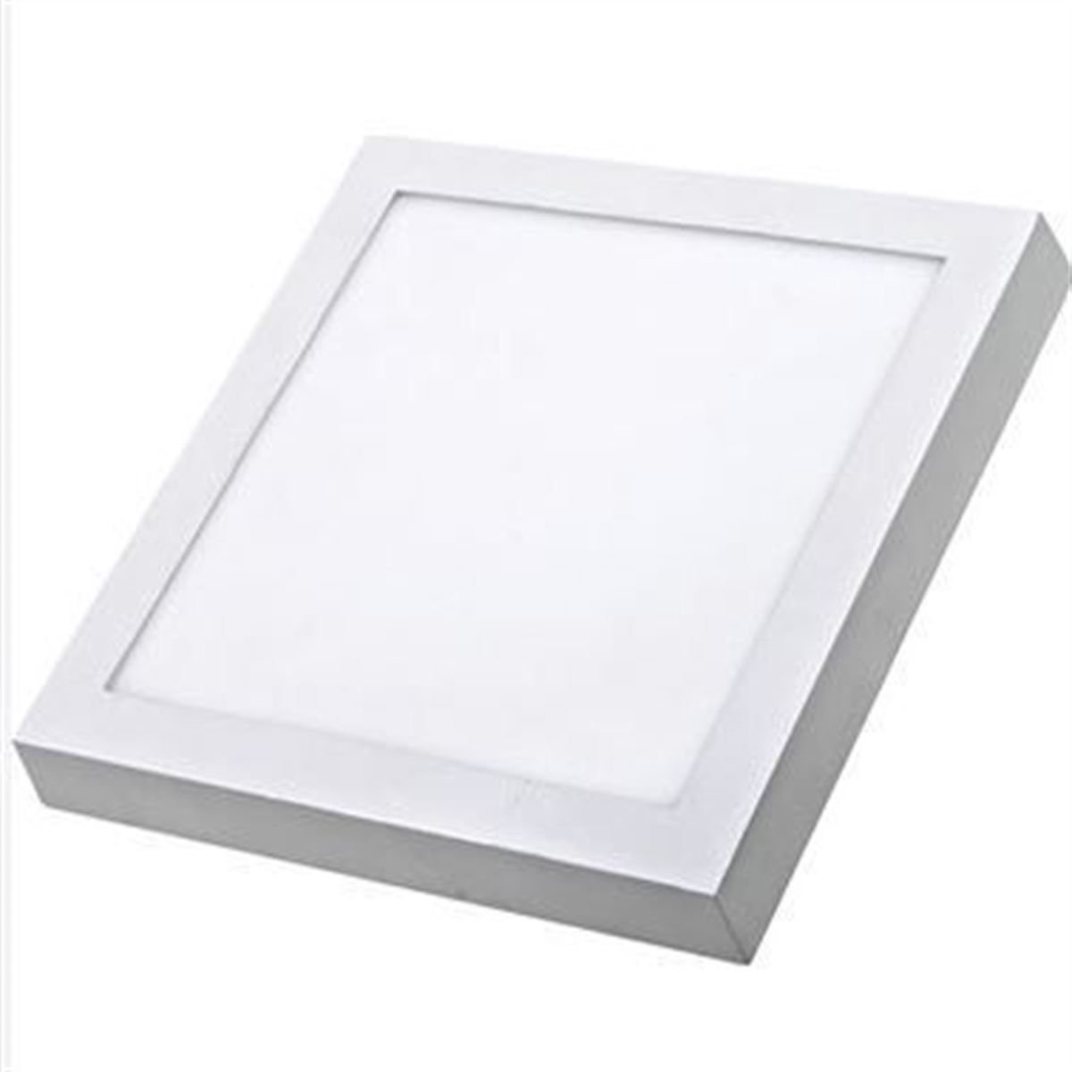 15 W BEYAZ 3000K SIVA ÜSTÜ KARE LED PANEL ARMATÜR 1