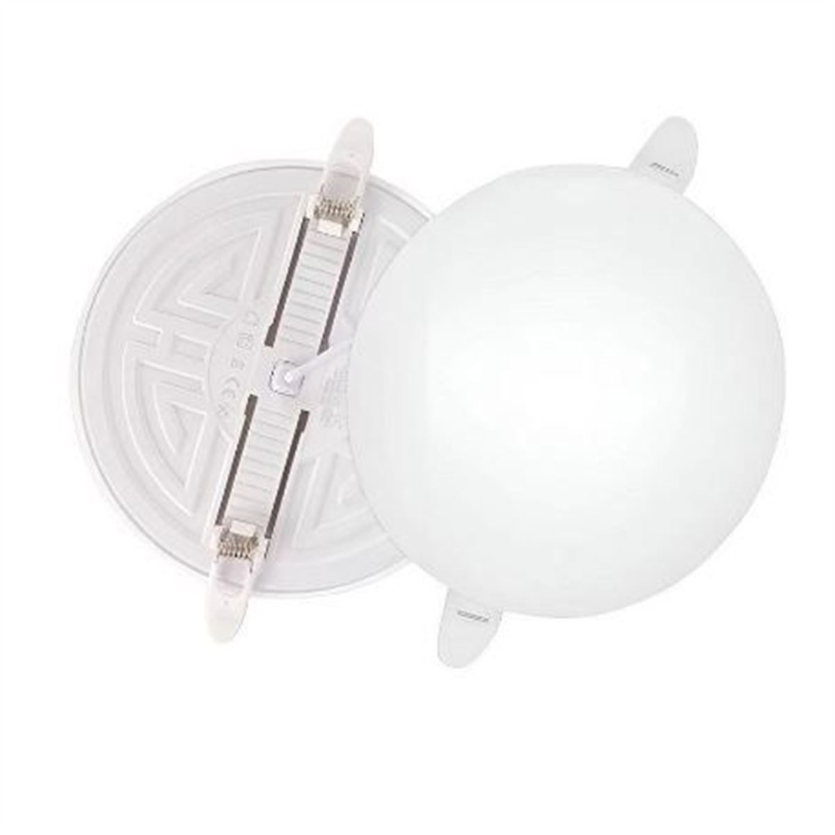 24W CERCEVESIZ YUVARLAK LED PANEL 3000K AYARLANABI 1