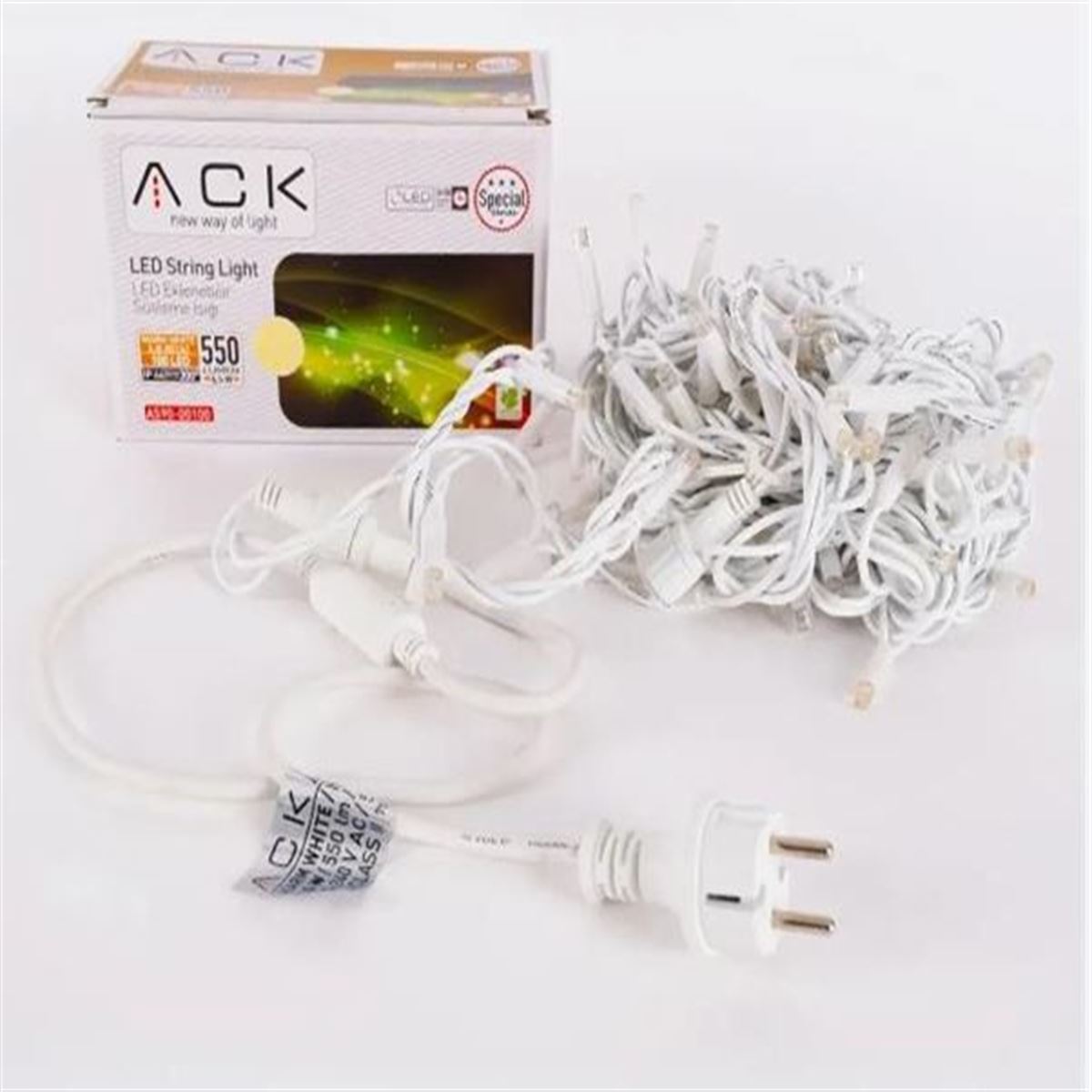 10MT 100LED RGB 220V LÜKS SERI EKLENEBILIR LED 1