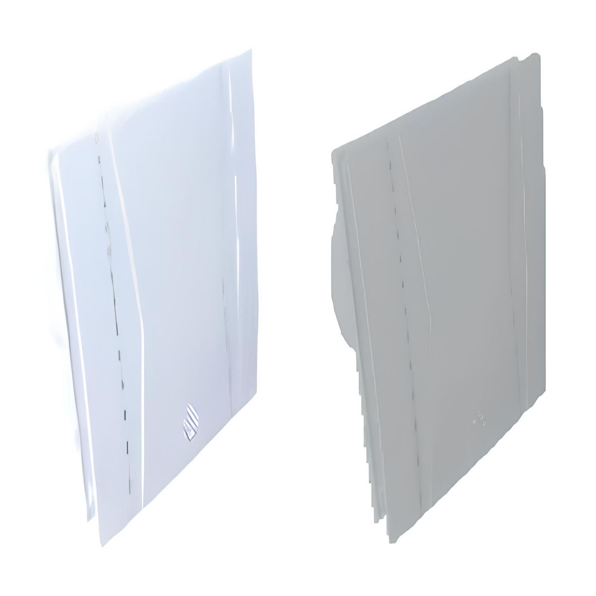 10 cm DEKORATİF PLASTİK ASPİRATÖRLER PREMIUM GRİ 1
