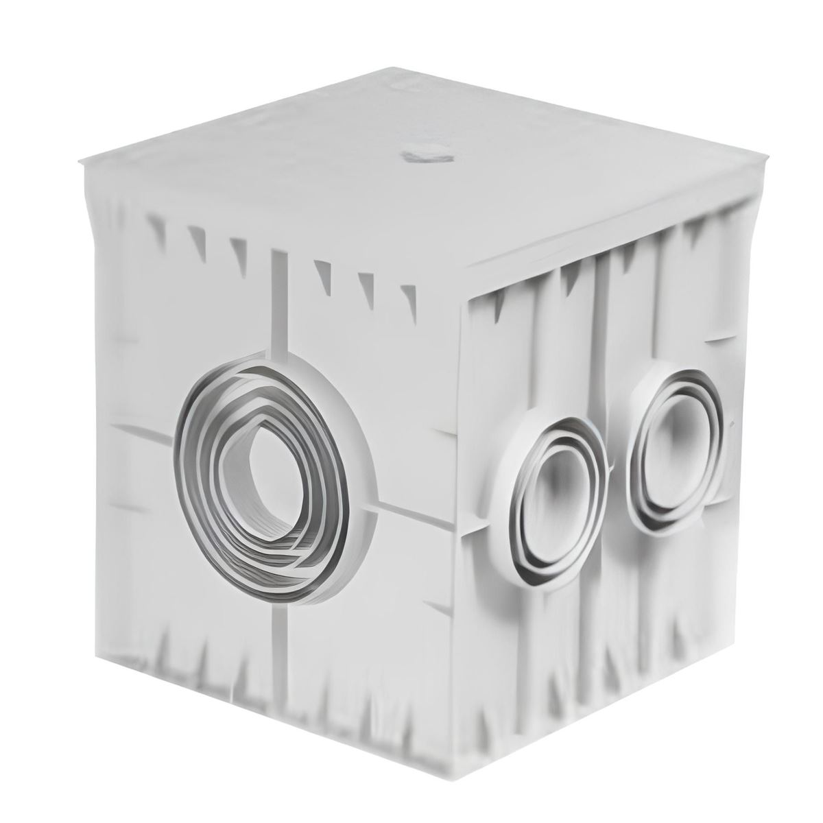 300X300X300 MENHOL 8 ÇIKIŞLI DÜZ KAPAKLI 1