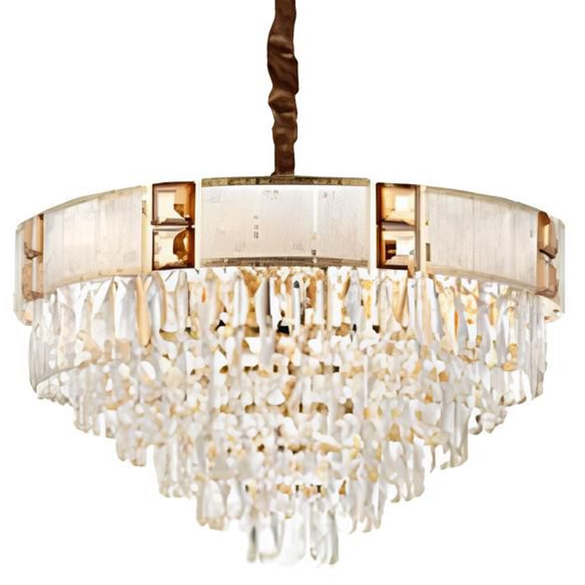 YAGIZ ELIPS 90 LIK KROM 12 X E14 1