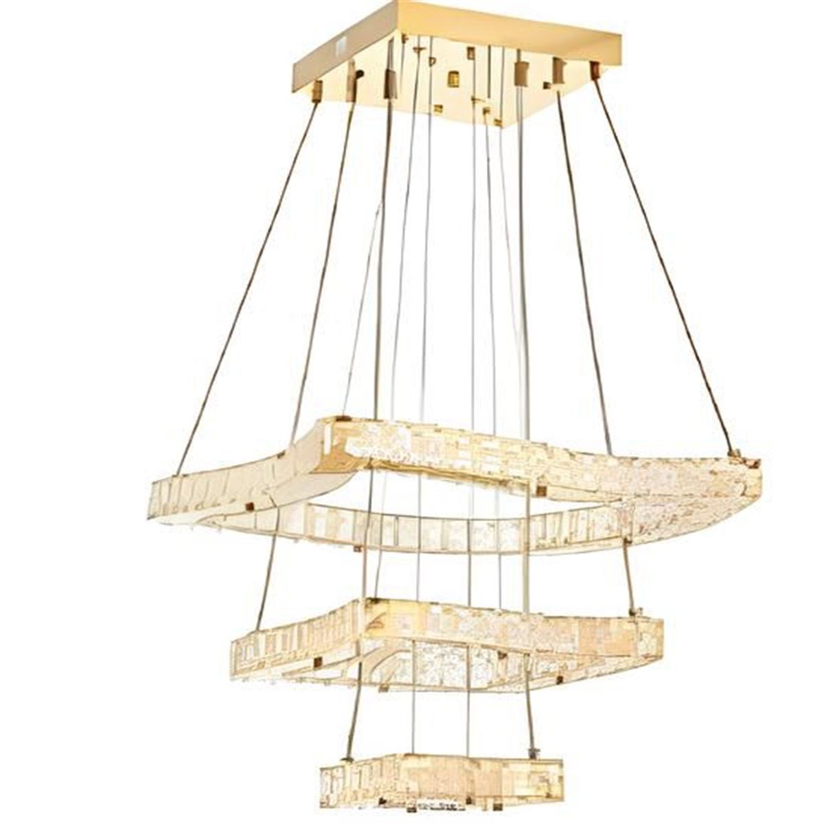 YENI KARDELEN 3 LÜ SARKIT KROM 150W LEDLI 1