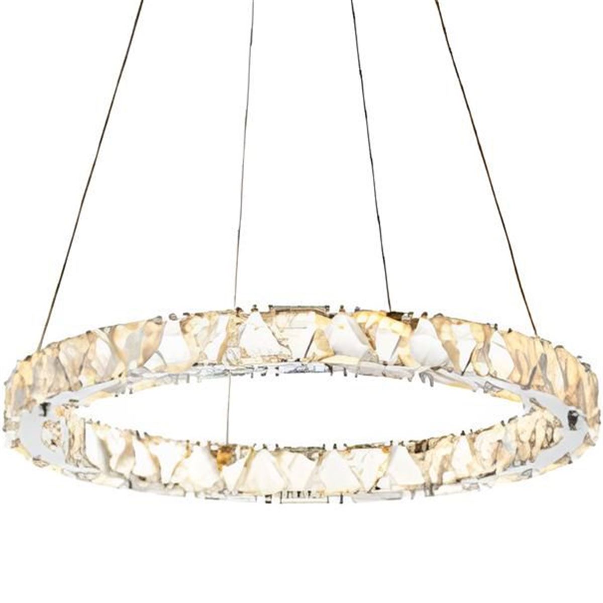 ÜÇGEN 45 LIK KROM 42 WATT LEDLI 1