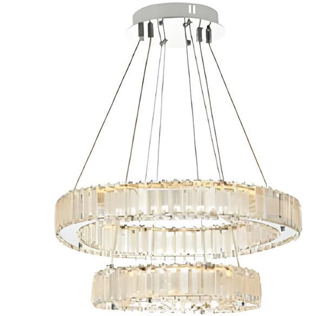 ELISA TEKLI KÜÇÜK SARKIT KROM 42W LEDLI 1