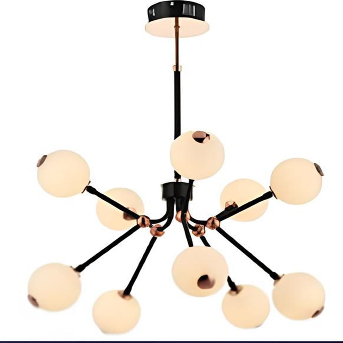 GIRAY 10 LU SIYAH BAKIR 80 WATT LEDLI 1