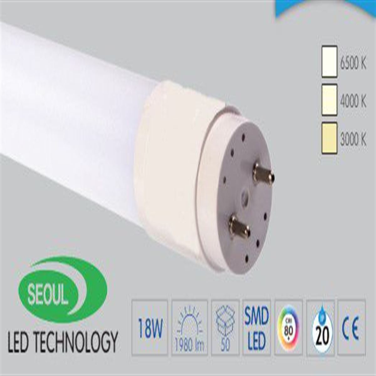 18W LED FLORASAN 120CM 1