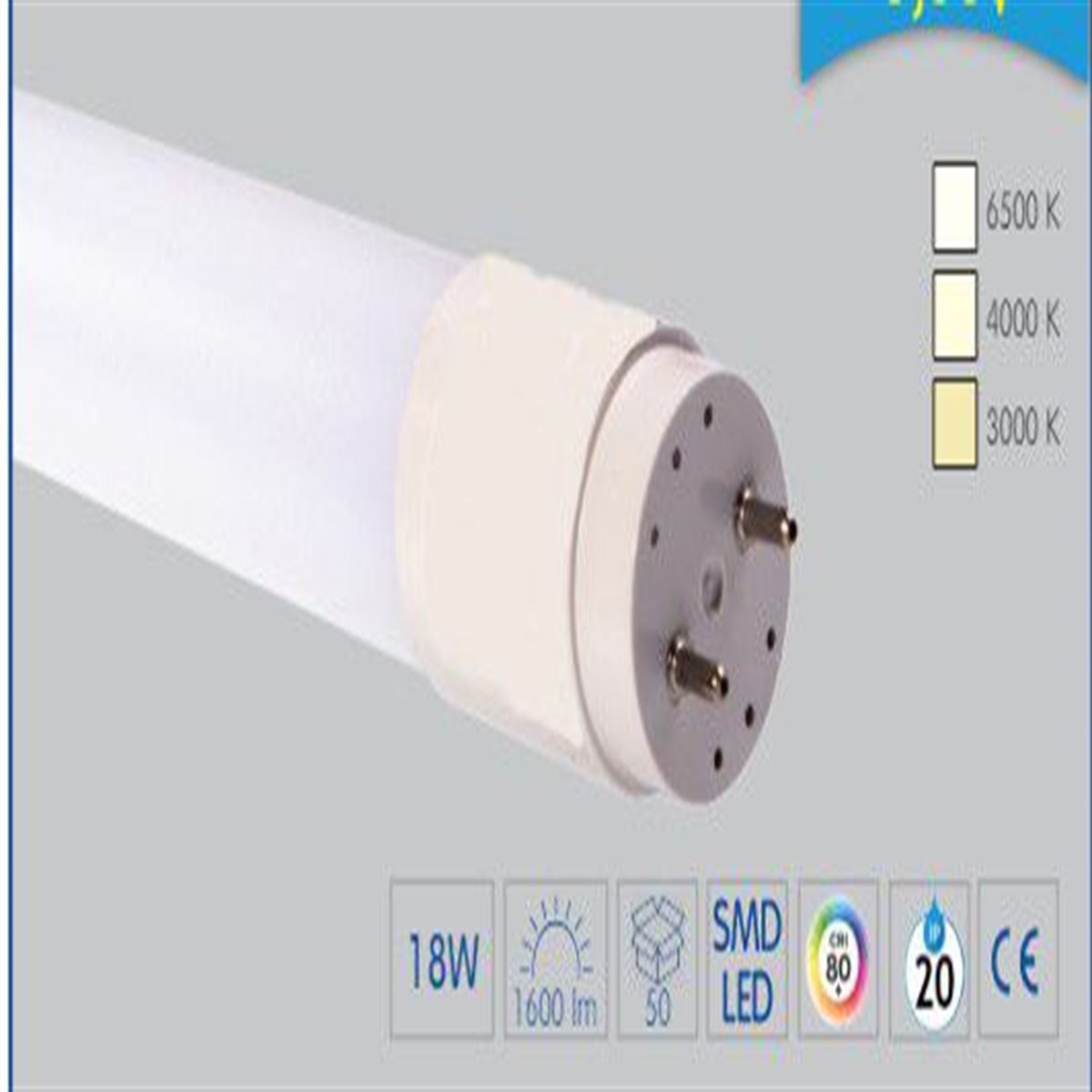 18W LED FLORASAN 120CM 1