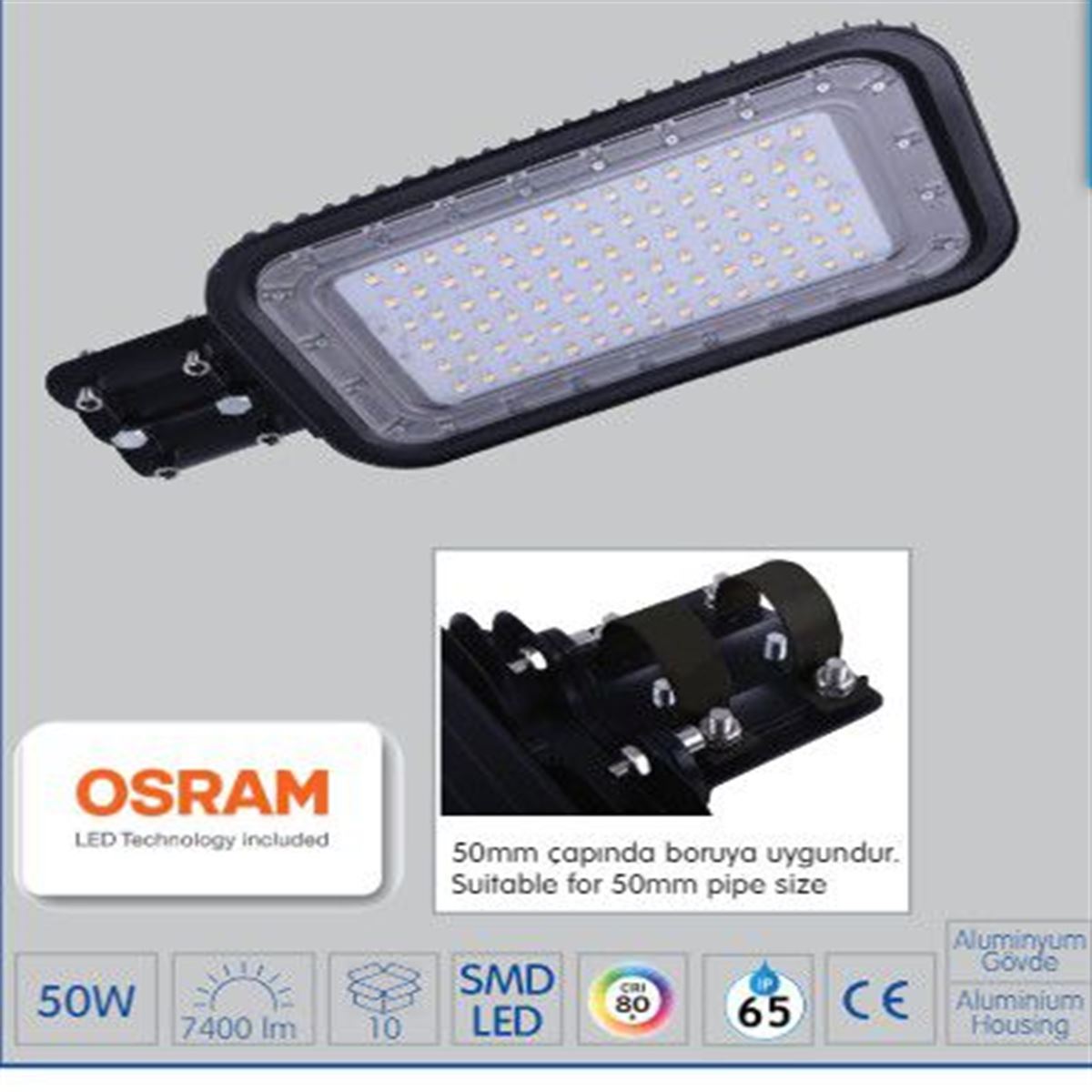 50W SOKAK ARMATÜRÜ 1
