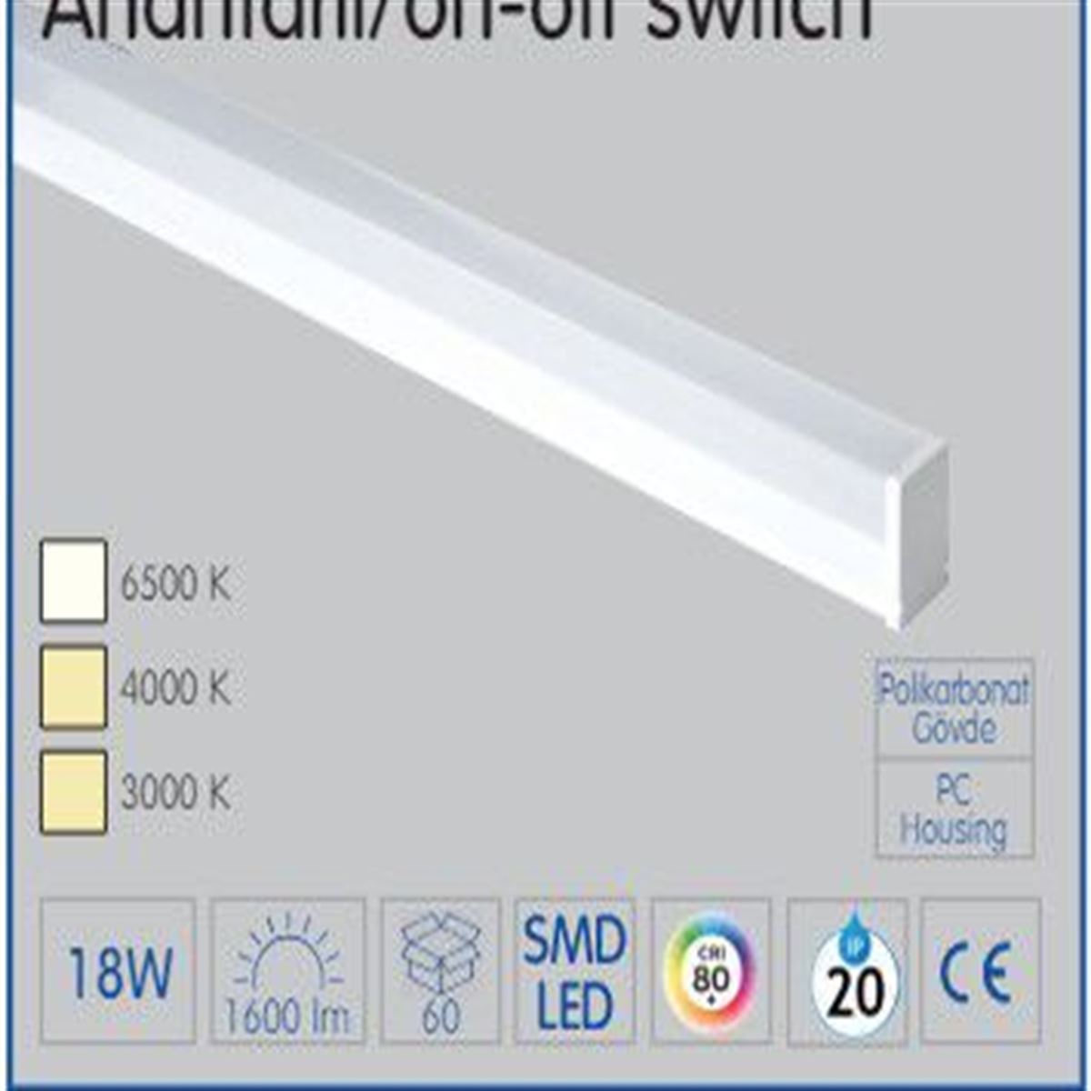 120CM T5 ARMATÜR 1
