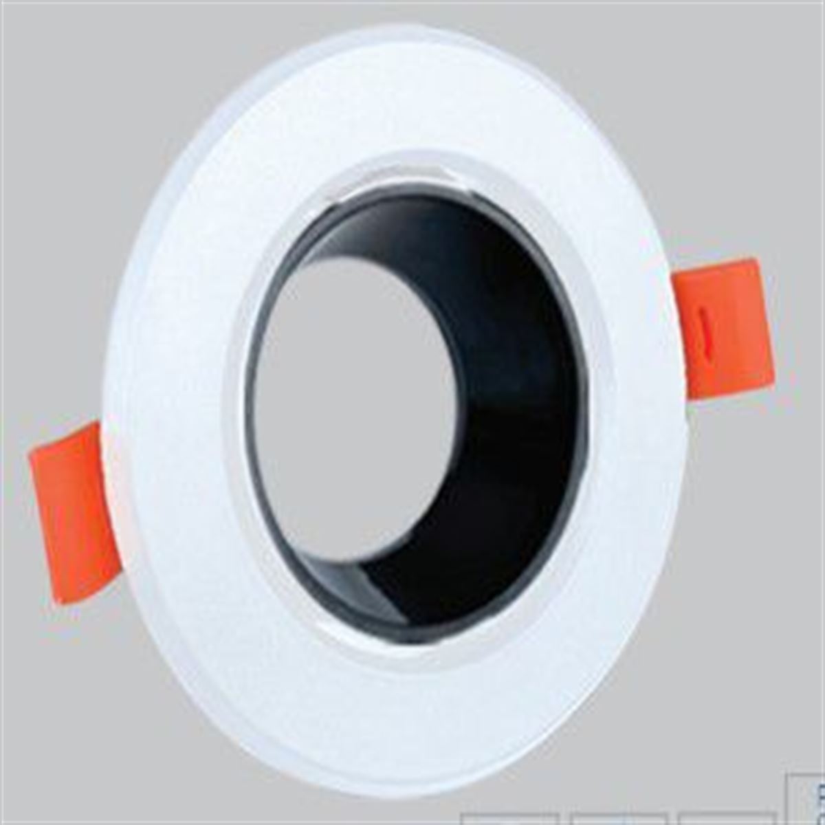 GU10 DEKORATİF ARMATÜR BEYAZ/SİYAH 1