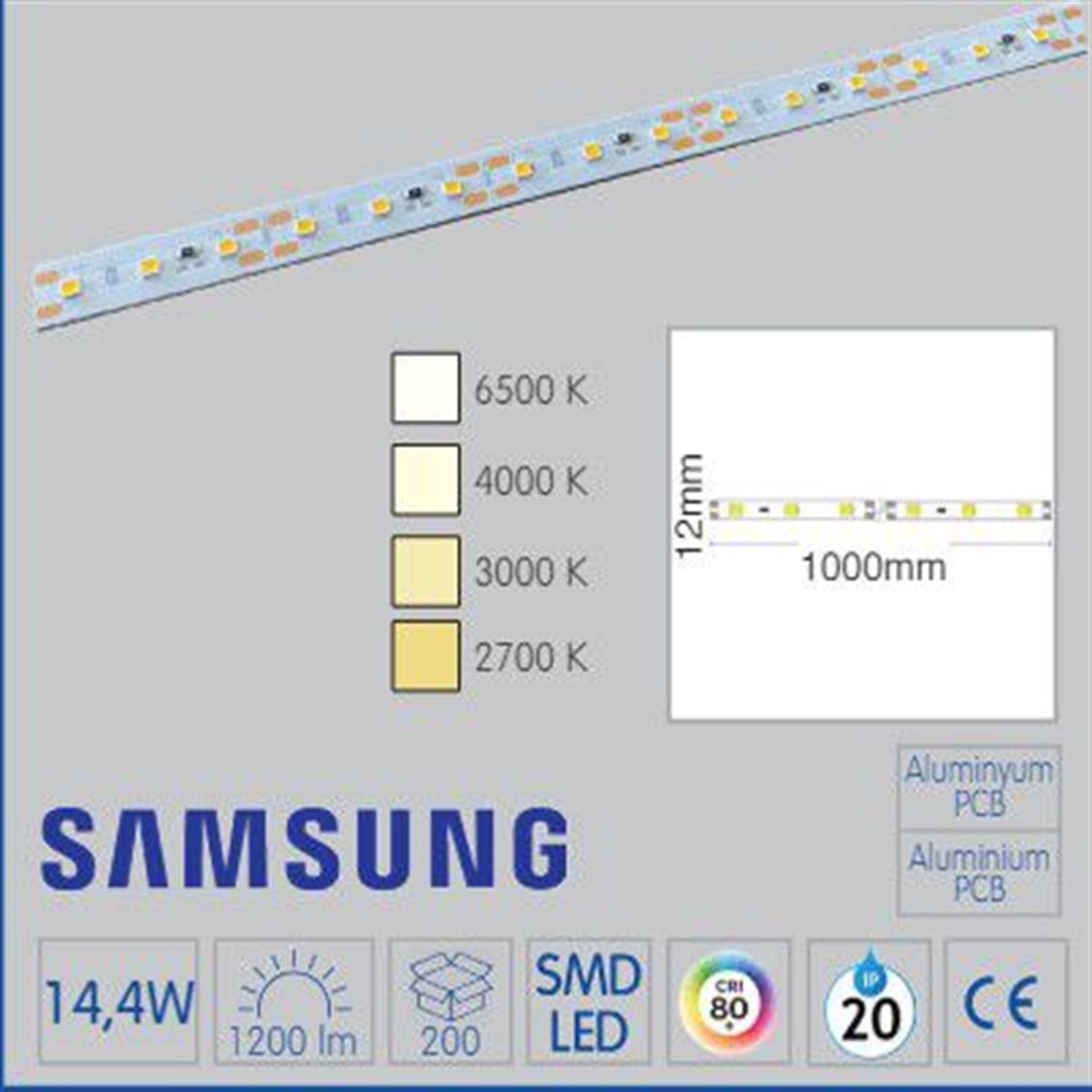 DC 24W ÇUBUK LED 1