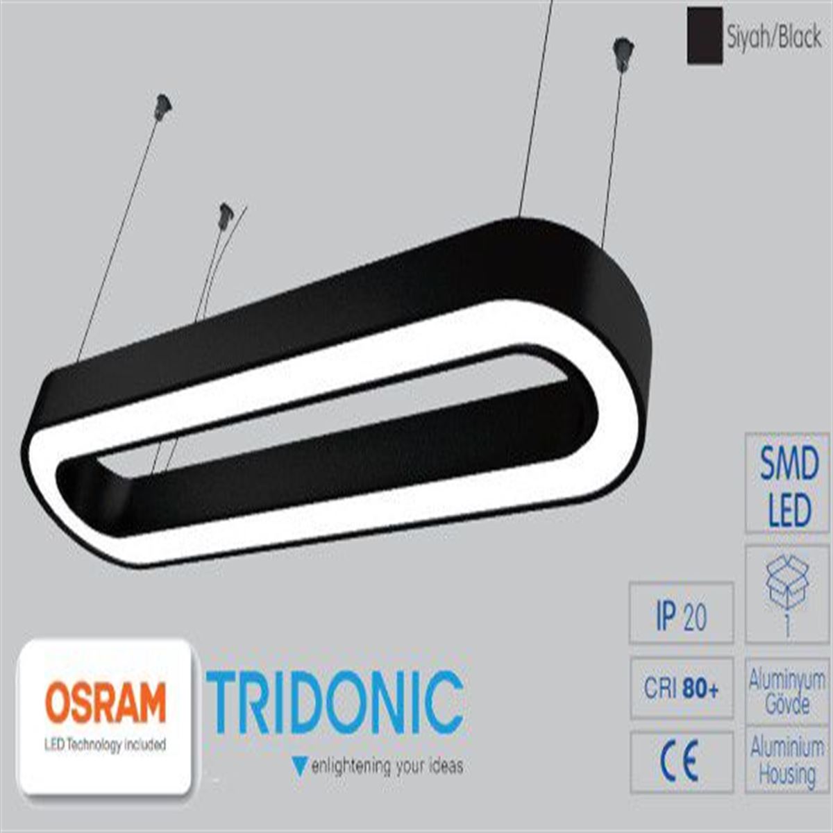 75W 30X120 CM LİNEER ARMATÜR 1
