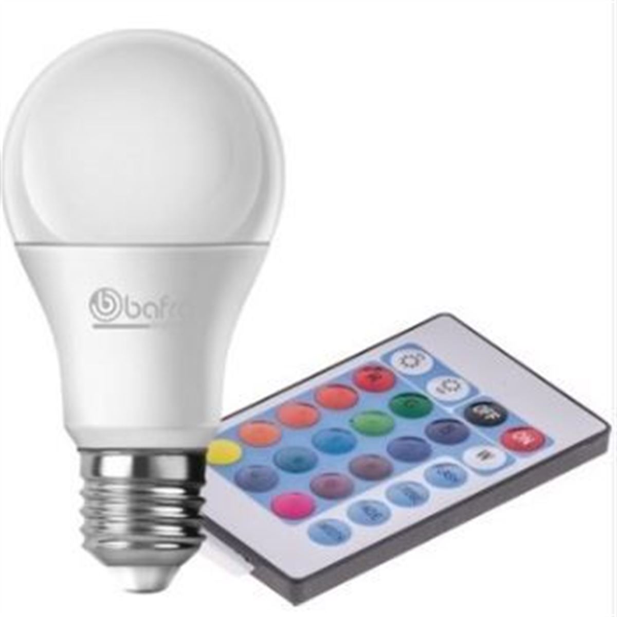 E27 9W KUMANDALI LED AMPUL DİMMERLİ RGB 1