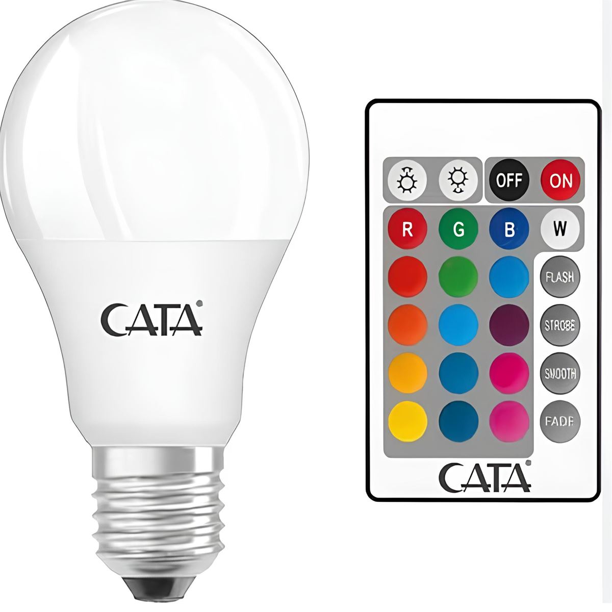 9W RGB AMPUL (UZAKTAN KUMANDALI)(BEYAZ) 1
