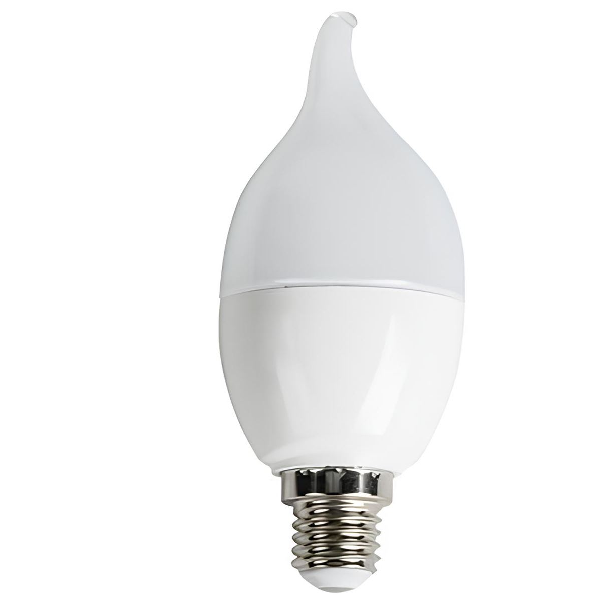 7W LEDLİ KIVRIK  BUJİ AMPUL (BEYAZ) 1