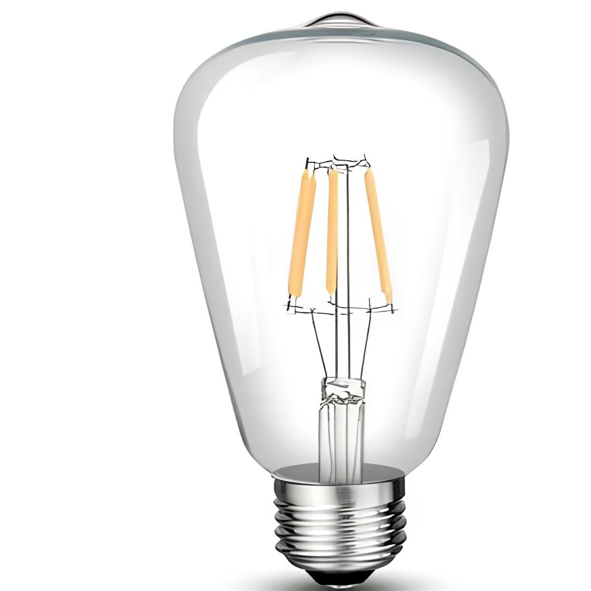 8W EDİSON  LED AMPUL (ST-64)(BEYAZ) 1