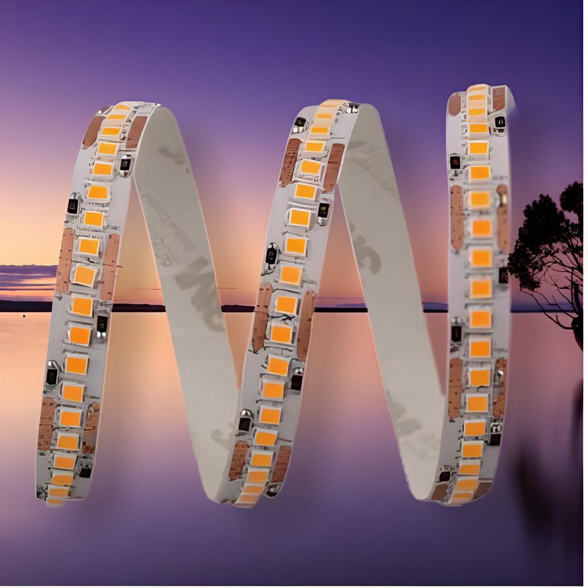 240 ÇİPLİ LED ŞERİT İÇ MEKAN (AMBER) 1