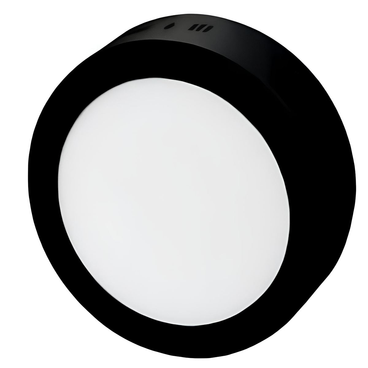 18W SIVA ÜSTÜ LED PANEL (SİYAH KASA)( 6400 K) 1