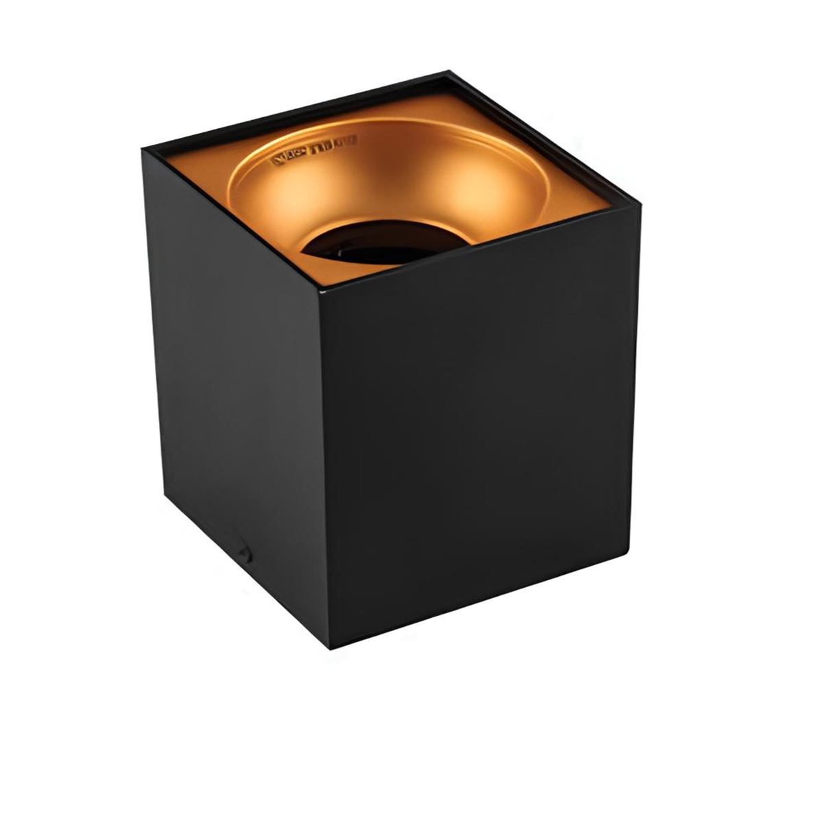 BERGAMA  SIVA ÜSTÜ ARMATÜR  (GU-10) (SİYAH+BAKIR) 1