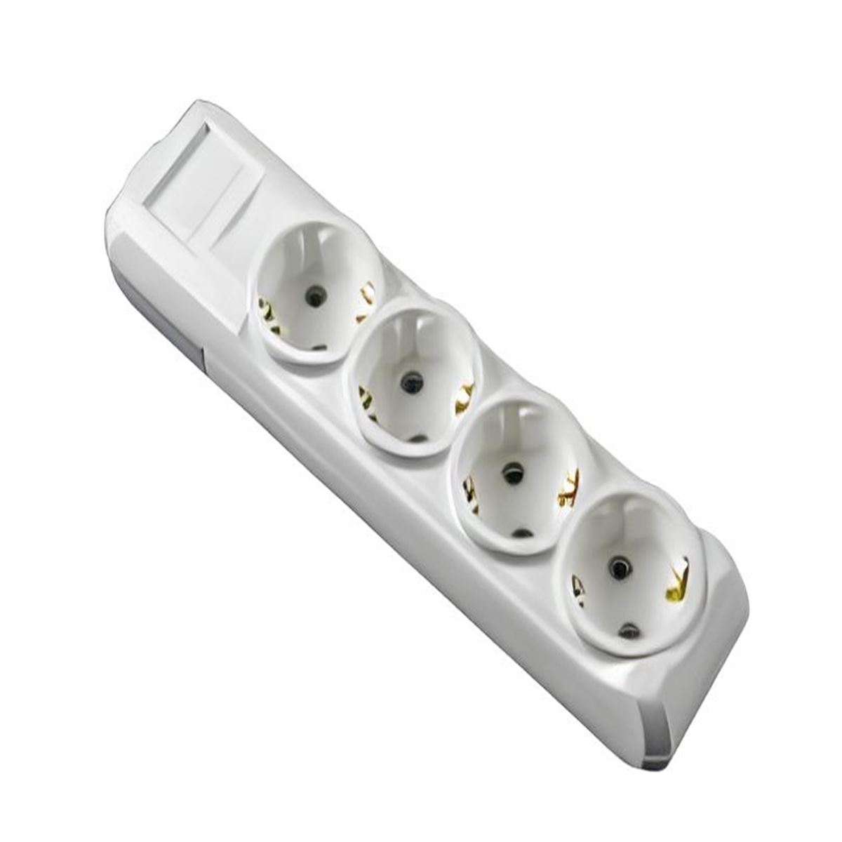 4' LÜ TOPRAKLI 2 MT KABLOLU GRUP PRİZ 1