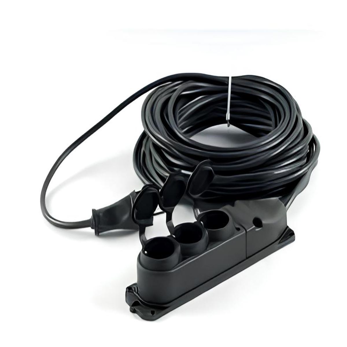 3 X 1,5  35 MT CCA KABLOLU İKİLİ KAUÇUK GRUP PRİZ 1