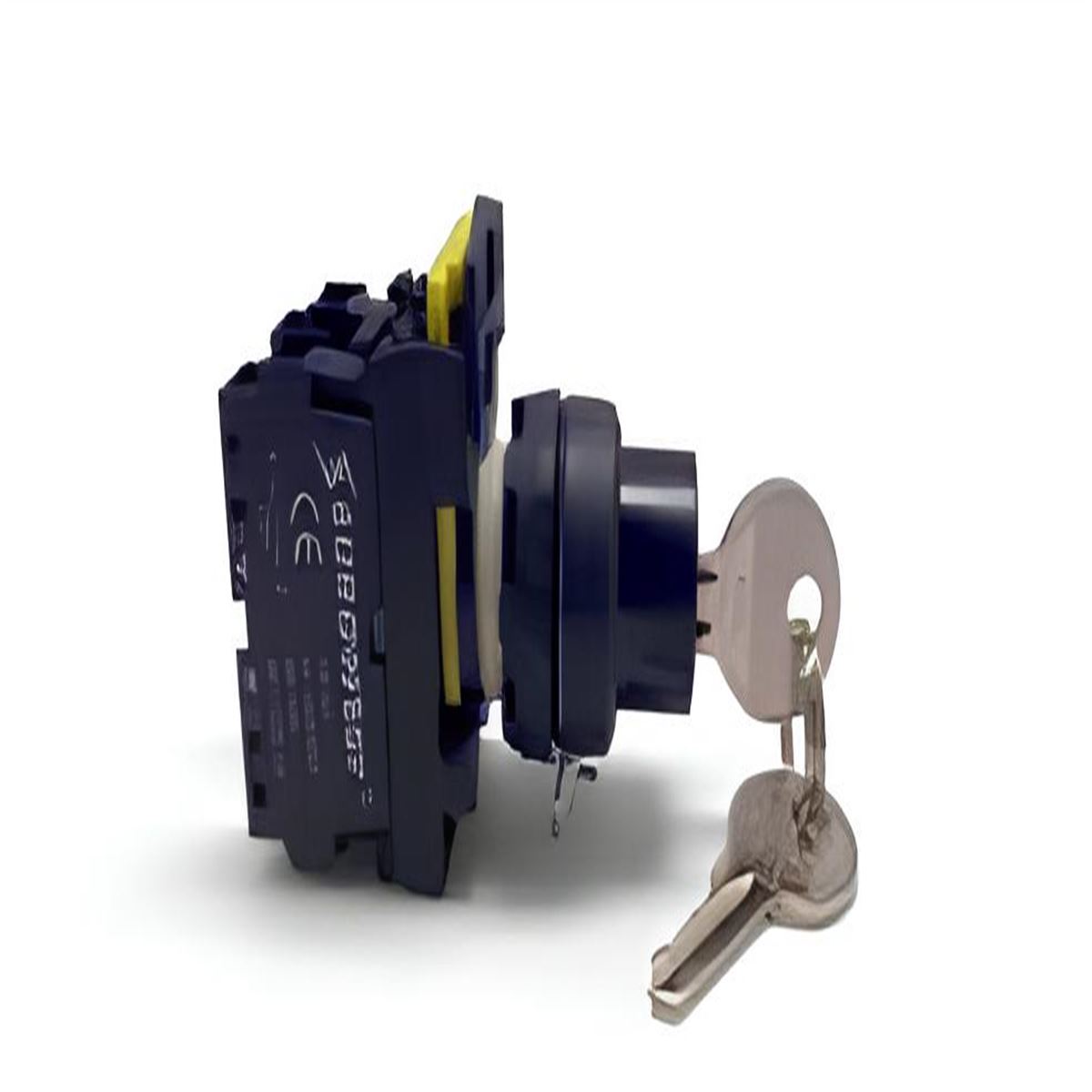 2NO ANAHTARLI BUTON (1-0-2) SİYAH 1