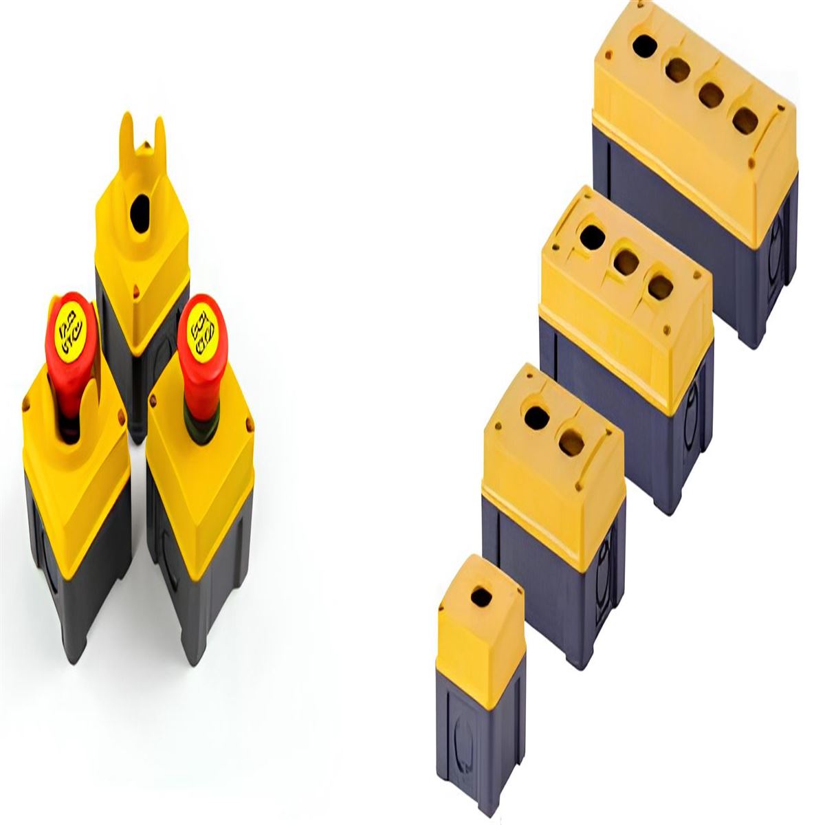 ACİL STOP 44mm 1NC KALICI MANTAR-KUTULU 1