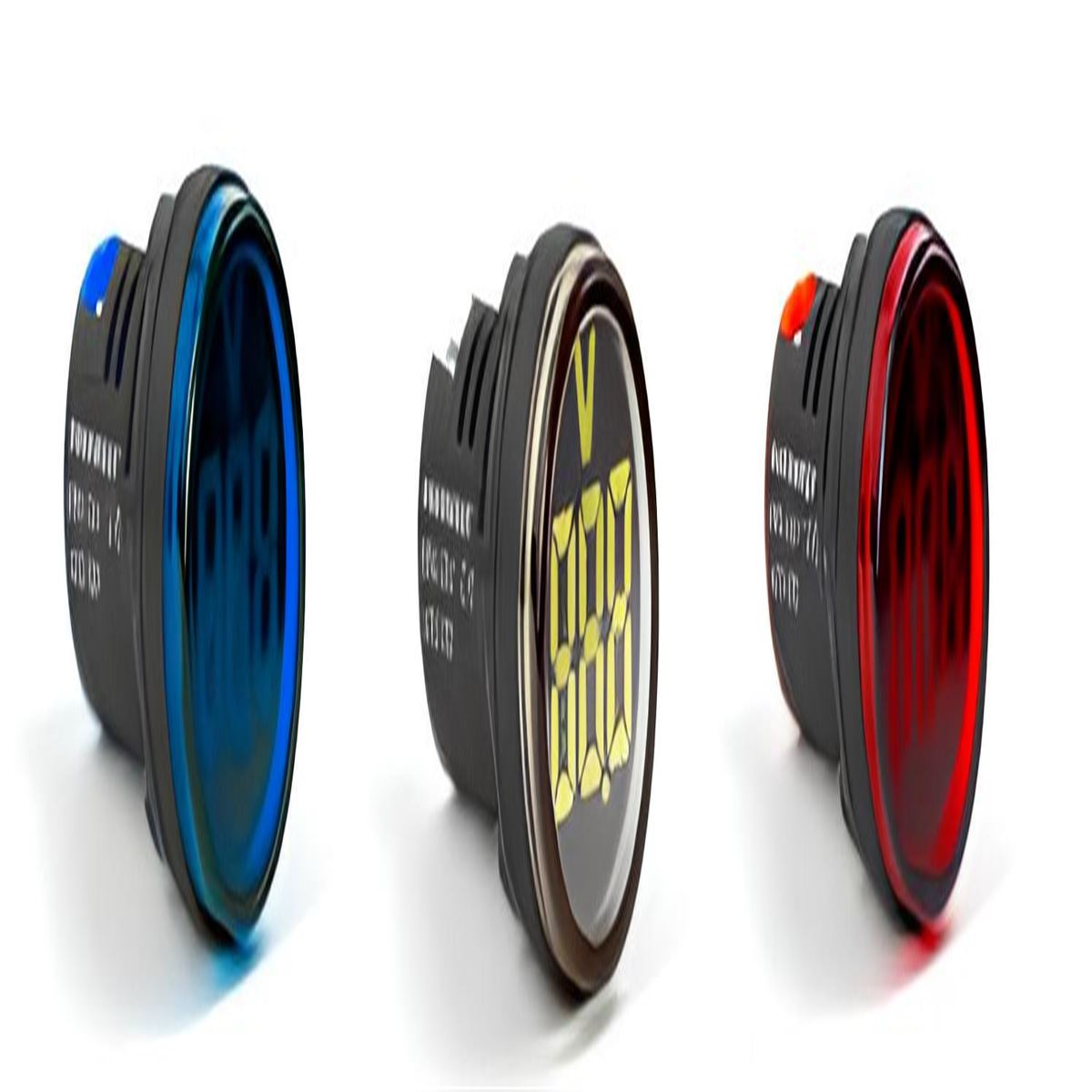 Q22mm LEDLİ 24-450V VOLTMETRE BEYAZ 1