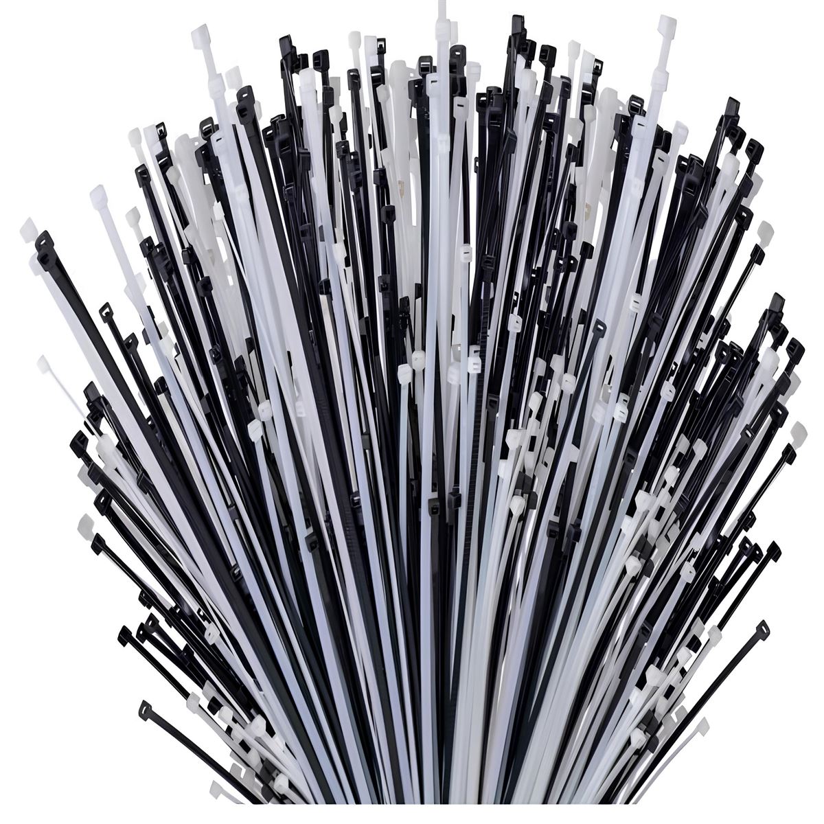 300mm x 4,8mm PLASTİK KABLO BAĞI SİYAH 1