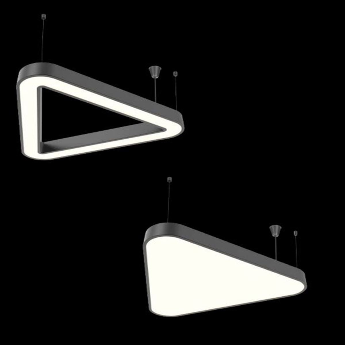 GY 8116-60 cm SİYAH 76W 3000K SO LİNEER ARM* 1