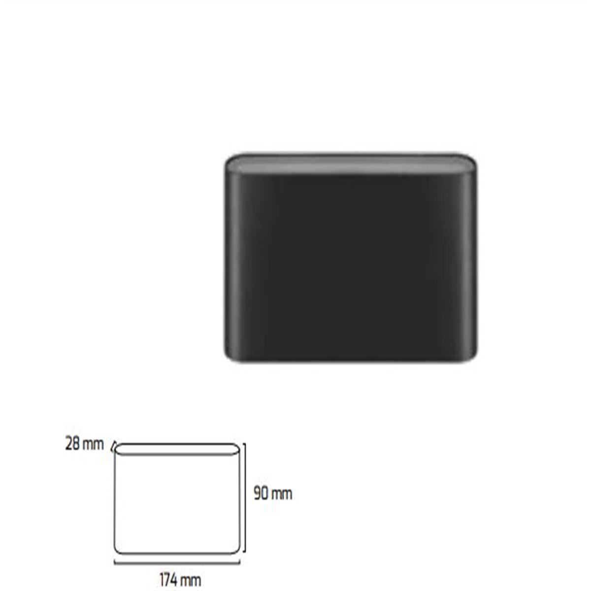 GY 6222 - S.Ü. LED DUVAR ARM. 12W BEYAZ/3000K* 1