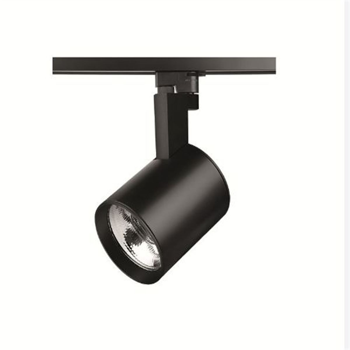 GY 3649 RAL 7037 36W 40° 3000K SO LED RAY SPOT ARM 1