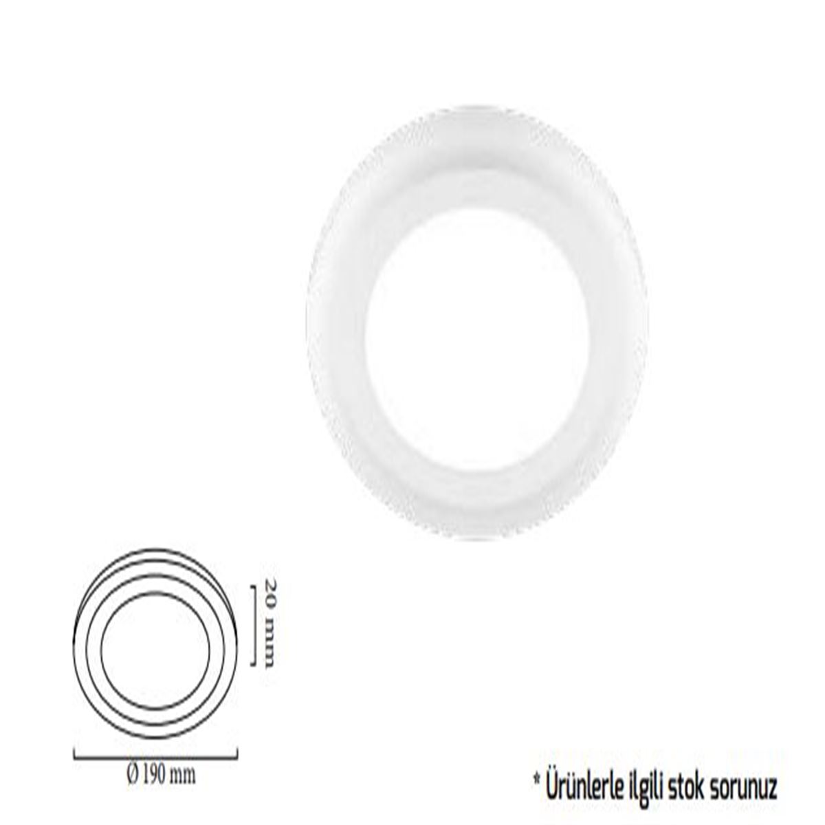 GY 1768 RAL 7016 15W 4000K SC SLİM PANEL ARM.* 1