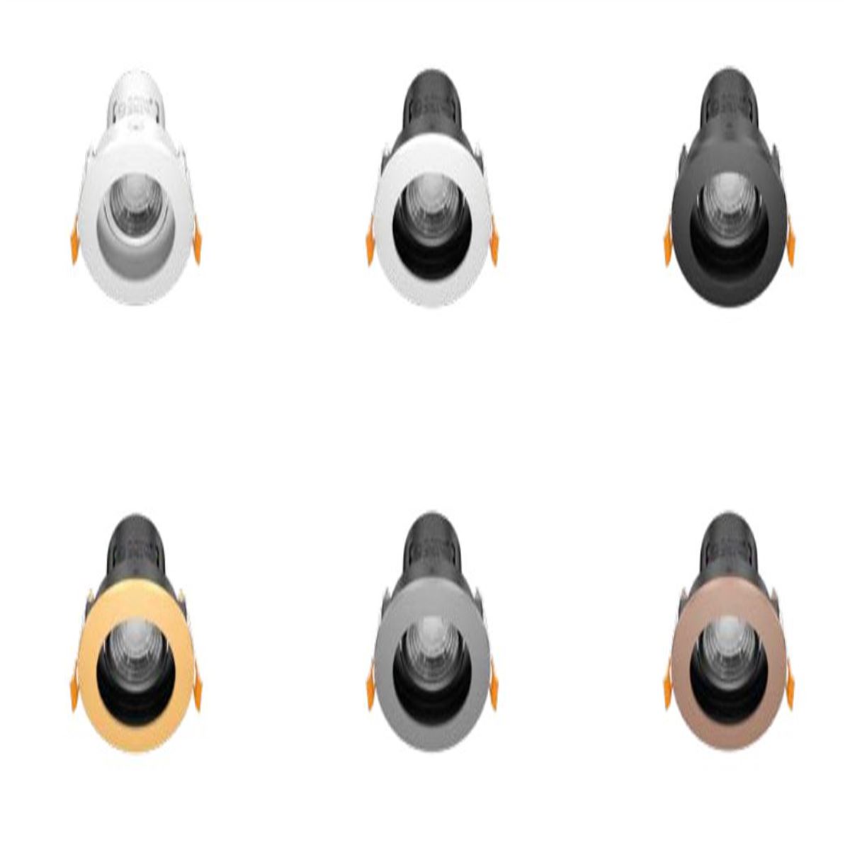 GY 1737-10 SİYAH 2X8W 6500K SG SMD LED S.A.ARM* 1