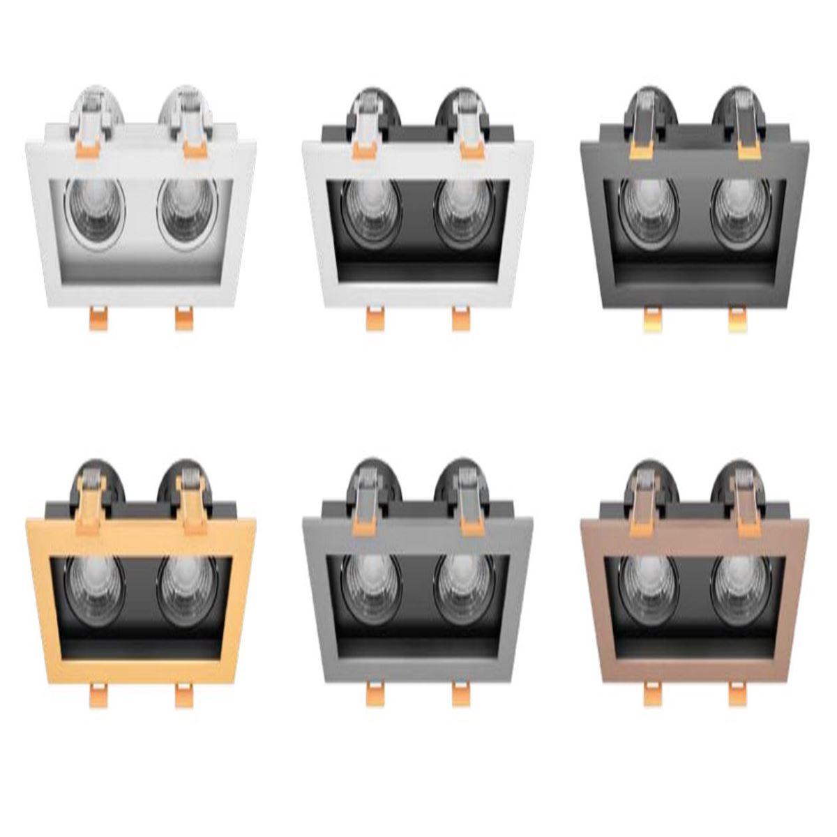 GY 1743-14 BYZ-BYZ 2x14W 3000K SGD LED S.A. ARM* 1