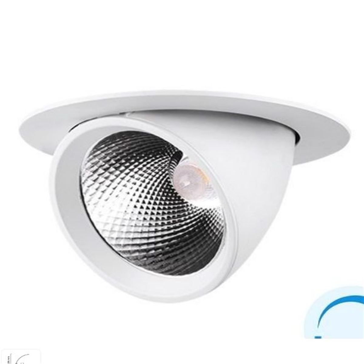 GY 3028-30 SİYAH 36W 35° 3000K SO COB LED S.A. ARM 1