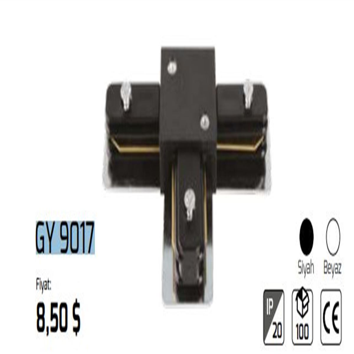 GY 9017 - MONOFAZE RAY (T) BAĞLANTI BEYAZ 1
