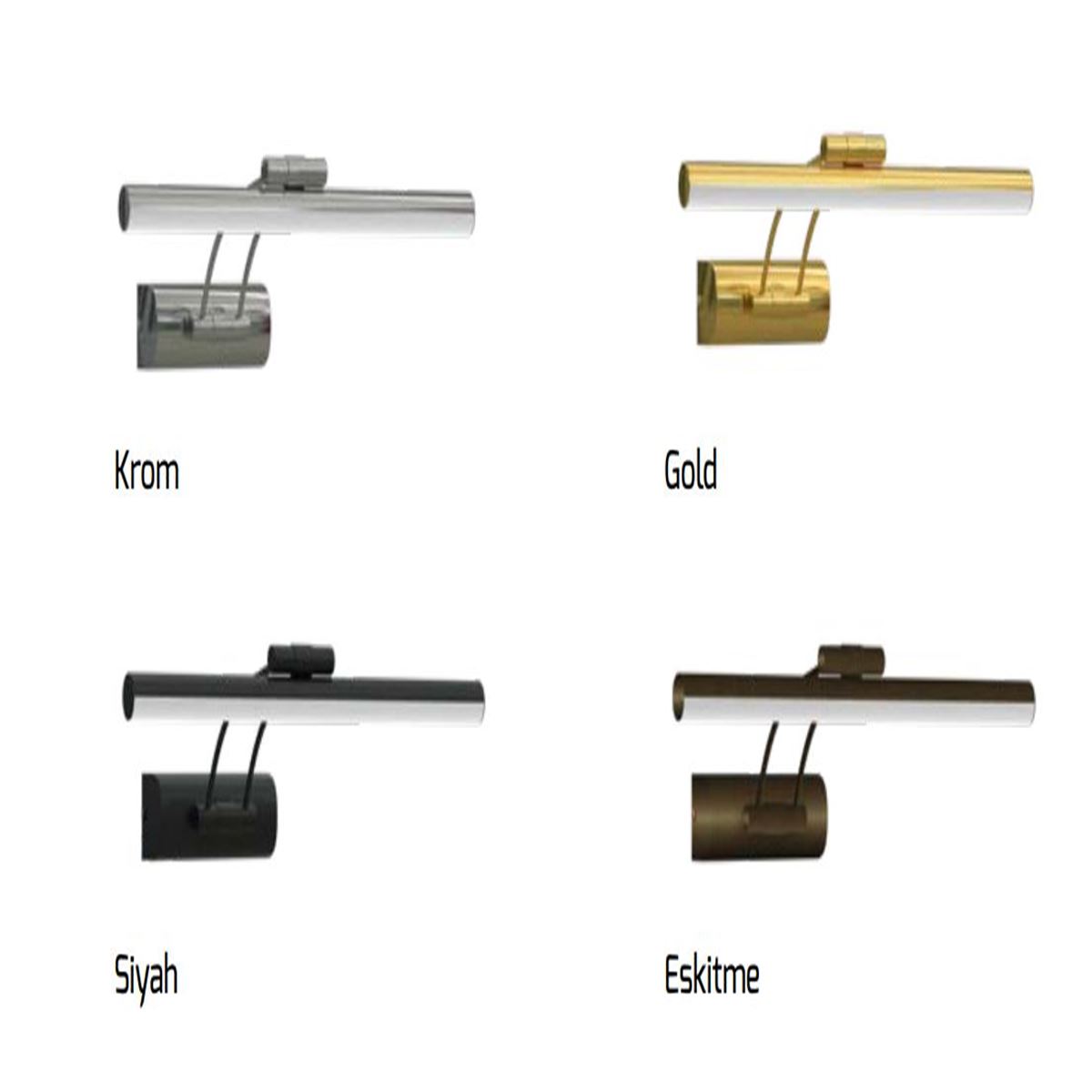 GY 4206 RESİM APLİĞİ KROM 6W 3000K 1