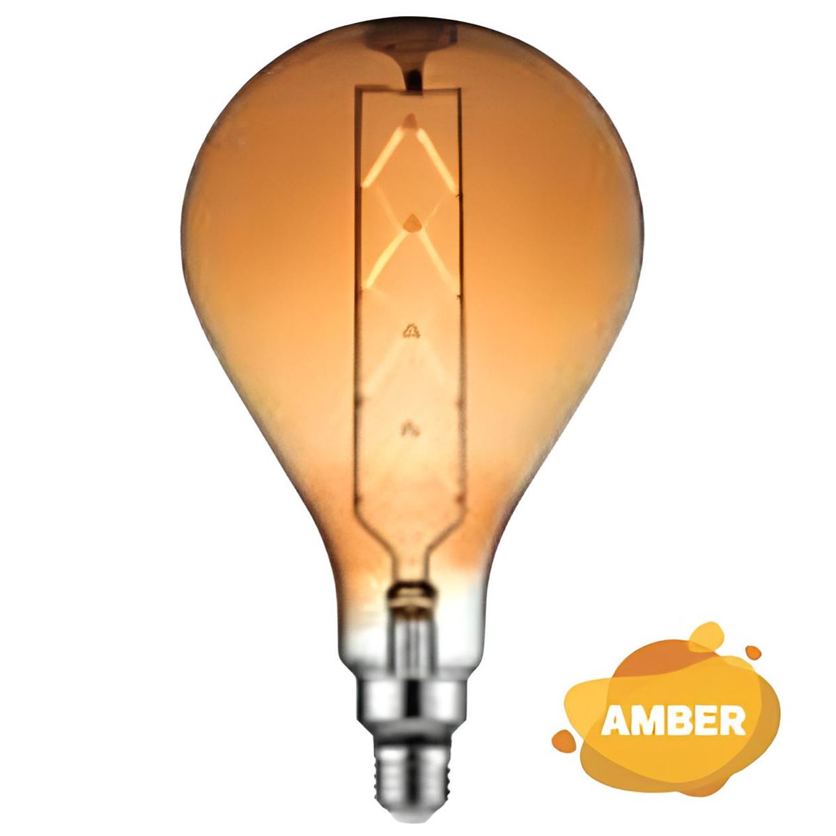 001-049-0008 TOLEDO 8W AMBER E27 FILAMENT 1