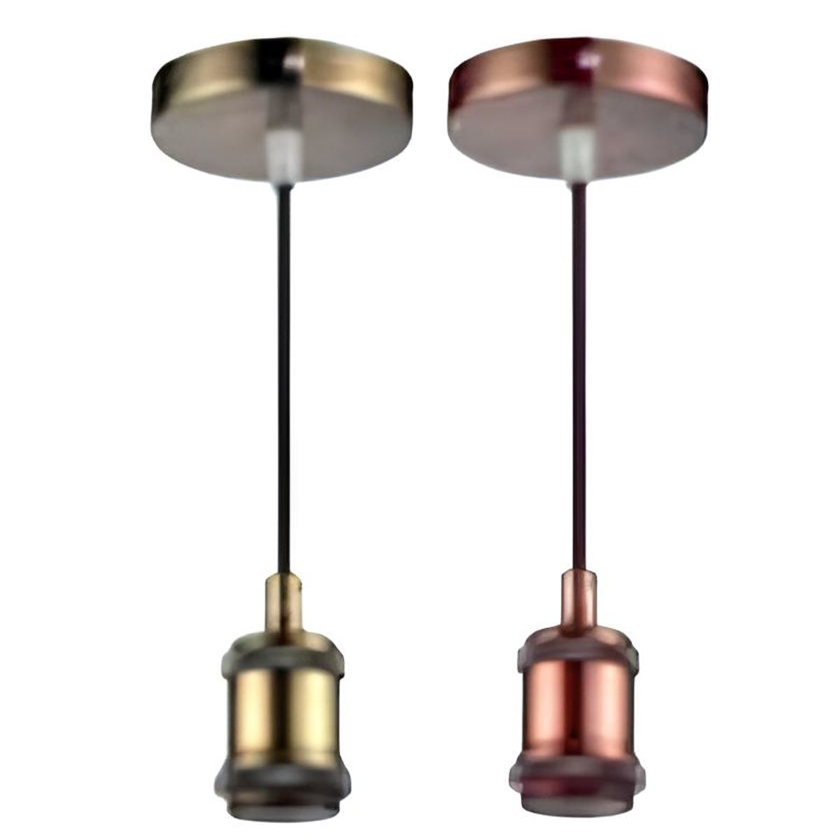 021-003-0001 TESLA RED COPPER E27 1M PENDANT LAMP 1