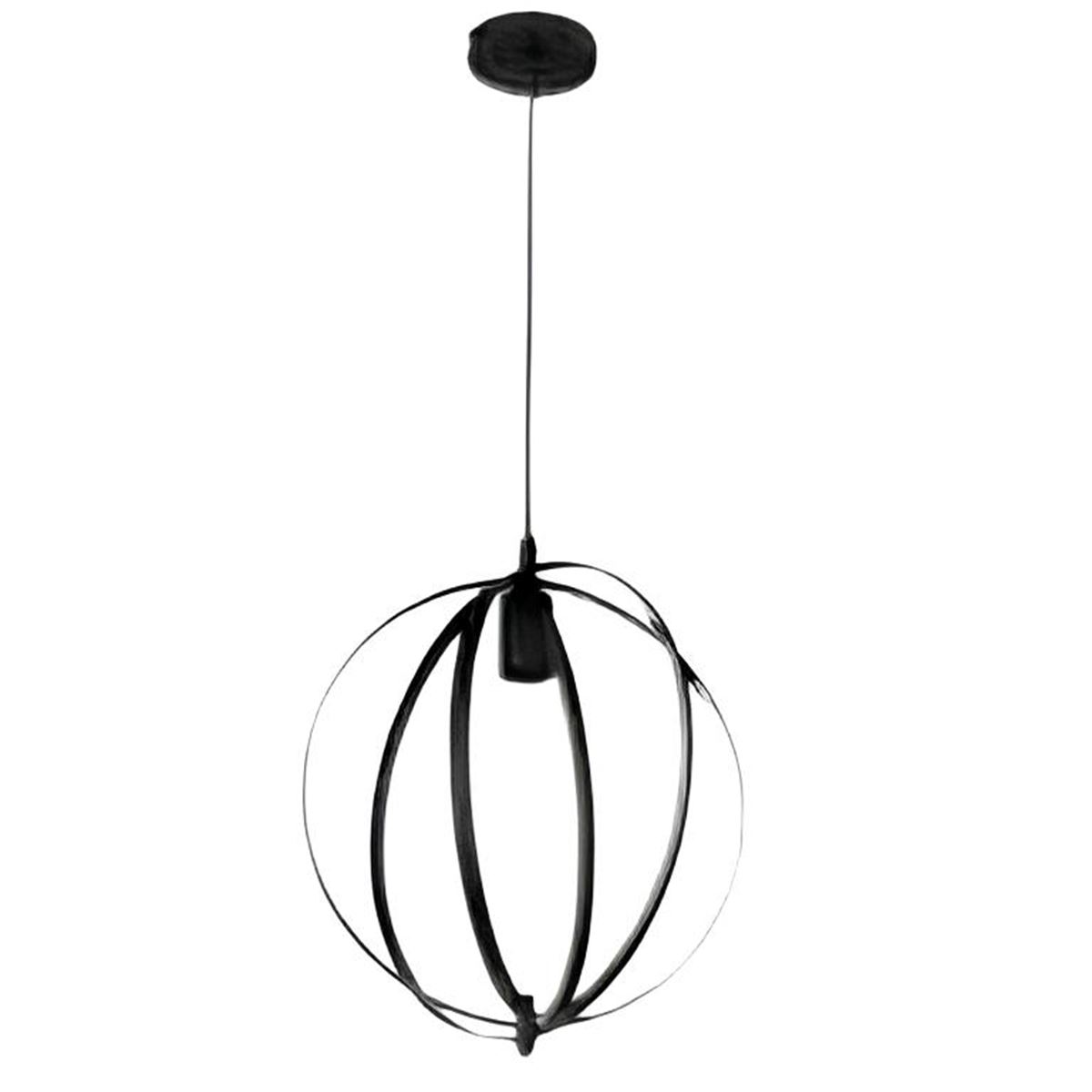 021-010-0001 NEWTON SİYAH E27 1M PENDANT LAMP 1