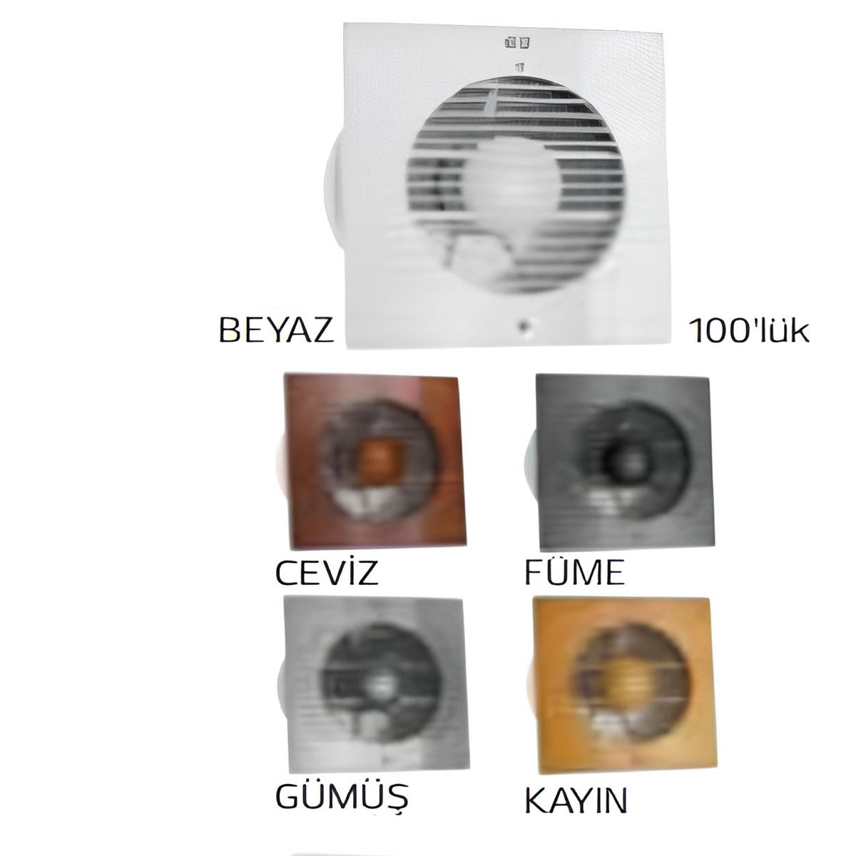 500-030-200 PLASTİK FAN 200Ø CEVİZ 1