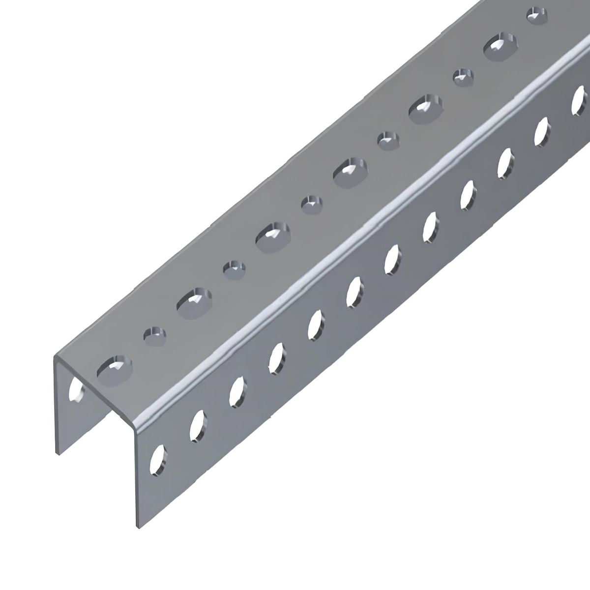 33x33mm U Profil e:1.5mm L:3000mm 1